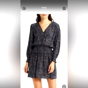 Rails long sleeve mini dress
